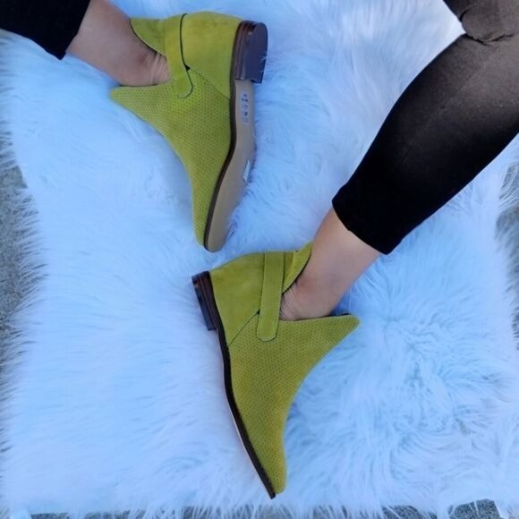 Women's Side Kicks Buckled Cut Out Booties Khaki Color - Picture 3 of 7